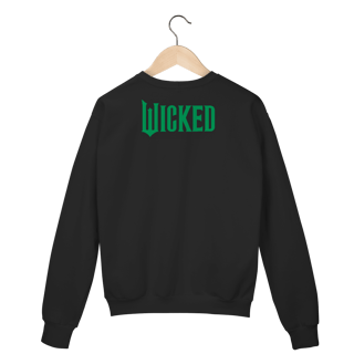 Nome do produtoMoletom Fechado - Wicked (Elphaba)
