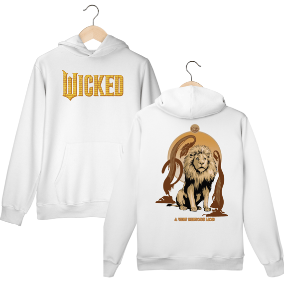 Moletom Canguru - A Very Nervous Lion (Leão Covarde)