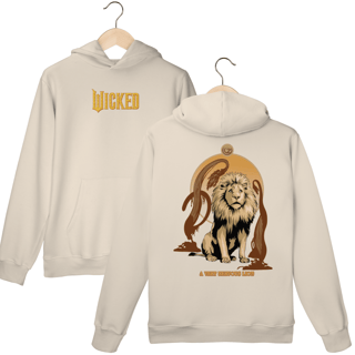 Moletom Canguru - A Very Nervous Lion (Leão Covarde)