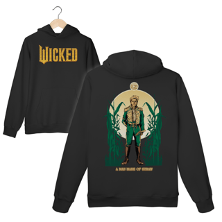 Moletom Canguru - A Man Made Of Straw (Fiyero/Espantalho)