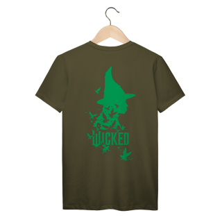 Nome do produtoCamiseta - Wicked (Elphaba) - Frente e Costas