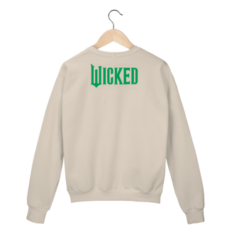 Nome do produtoMoletom Fechado - Wicked (Elphaba)