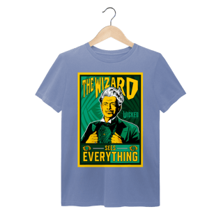 Nome do produtoCamiseta Estonada - The Wizard Sees Everything