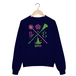 Nome do produtoMoletom Fechado - Glinda & Elphaba Icons