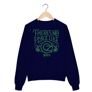 Nome do produtoMoletom Fechado - There's No Place Like Oz