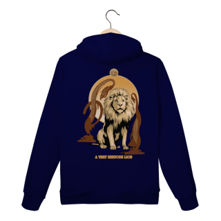 Nome do produtoMoletom Canguru - A Very Nervous Lion (Leão Covarde)