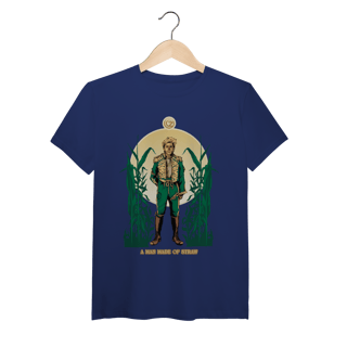 Nome do produtoCamiseta (Algodão Peruano) - A Man Made Of Straw (Fiyero/Espantalho)
