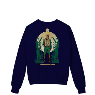 Nome do produtoMoletom Fechado - A Man Made Of Straw (Fiyero/Espantalho)