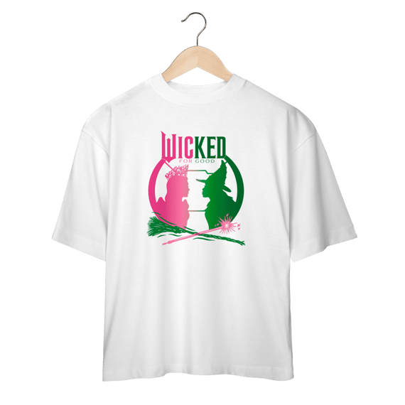 Camiseta Oversized - Wicked