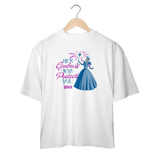 Nome do produtoCamiseta Oversized - Her Goodness Will Protect You