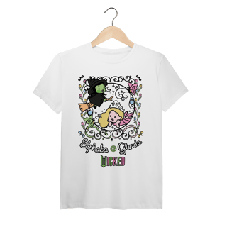 Camiseta (Algodão Peruano) - Wicked Chibi