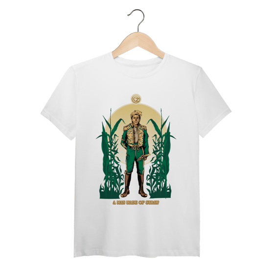Camiseta (Algodão Peruano) - A Man Made Of Straw (Fiyero/Espantalho)