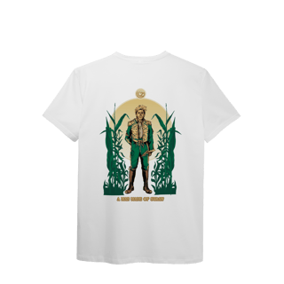 Nome do produtoCamiseta (Algodão Peruano) - A Man Made Of Straw (Fiyero/Espantalho)