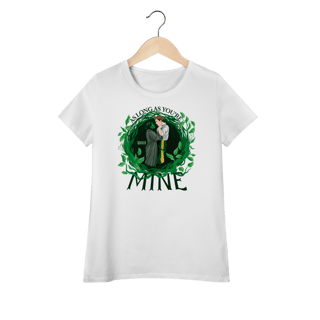 Nome do produtoCamiseta Feminina (Algodão Peruano) - As Long As You're Mine