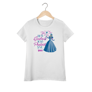 Nome do produtoCamiseta Feminina (Algodão Peruano) - Her Goodness Will Protect You