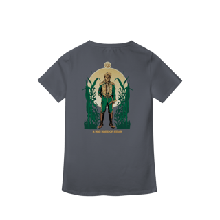 Nome do produtoCamiseta Feminina (Algodão Peruano) - A Man Made Of Straw (Fiyero/Espantalho)