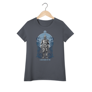 Nome do produtoCamiseta Feminina (Algodão Peruano) - A Man Made Of Tin (Homem de Lata)