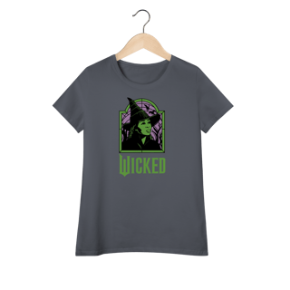 Nome do produtoCamiseta Feminina (Algodão Peruano) - Elphaba