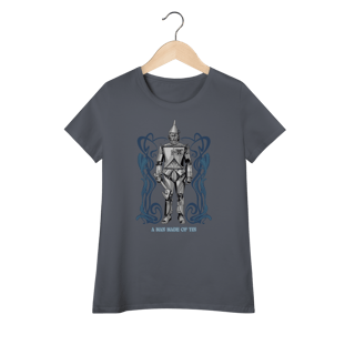 Nome do produtoCamiseta Feminina (Algodão Peruano) - Homem de Lata (Tin Man)