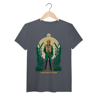 Nome do produtoCamiseta (Algodão Peruano) - A Man Made Of Straw (Fiyero/Espantalho)