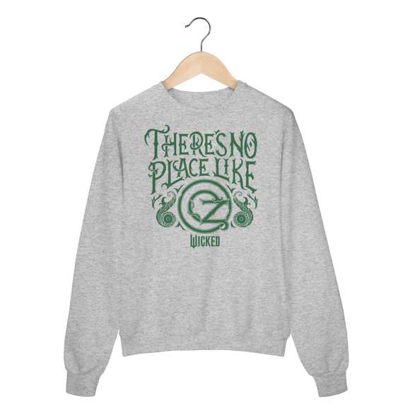 Moletom Fechado - There's No Place Like Oz