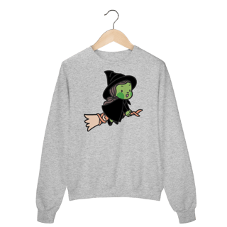 Nome do produtoMoletom Fechado - Elphaba Chibi