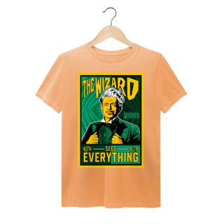 Nome do produtoCamiseta Estonada - The Wizard Sees Everything
