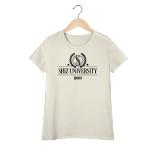 Nome do produtoCamiseta Feminina (Algodão Peruano) - Shiz University