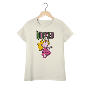 Nome do produtoCamiseta Feminina (Algodão Peruano) - Glinda Chibi