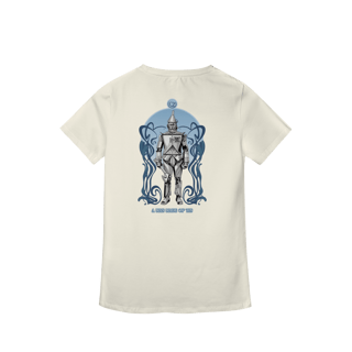 Nome do produtoCamiseta Feminina (Algodão Peruano) - A Man Made Of Tin (Homem de Lata)