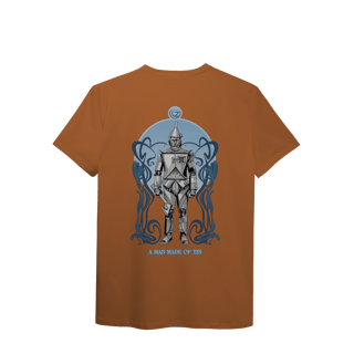 Nome do produtoCamiseta (Algodão Peruano) - A Man Made Of Tin (Homem de Lata)