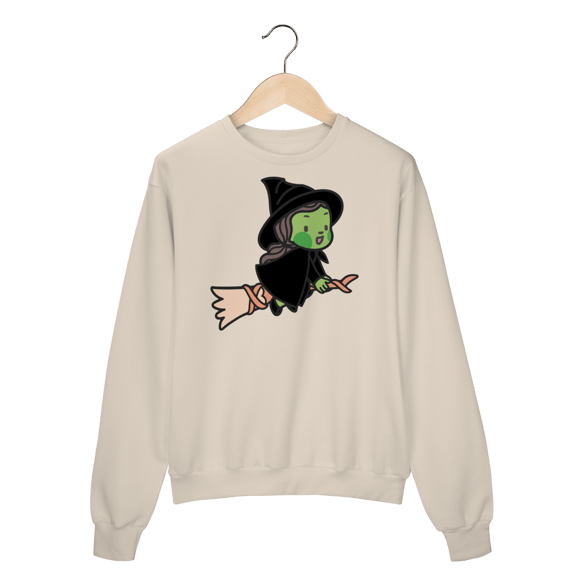 Moletom Fechado - Elphaba Chibi