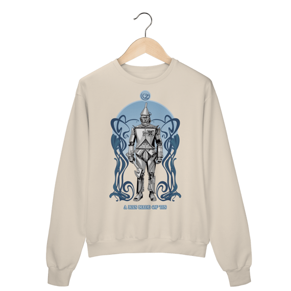 Moletom Fechado - A Man Made Of Tin (Homem de Lata)