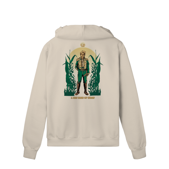 Moletom Com Zíper - A Man Made Of Straw (Fiyero/Espantalho)