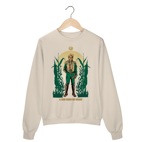 Moletom Fechado - A Man Made Of Straw (Fiyero/Espantalho)