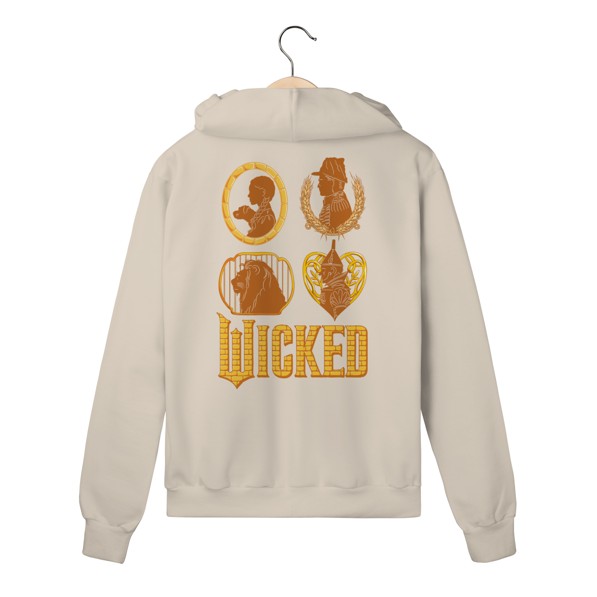 Nome do produto: Moletom com Zíper - Yellow Brick Legacy