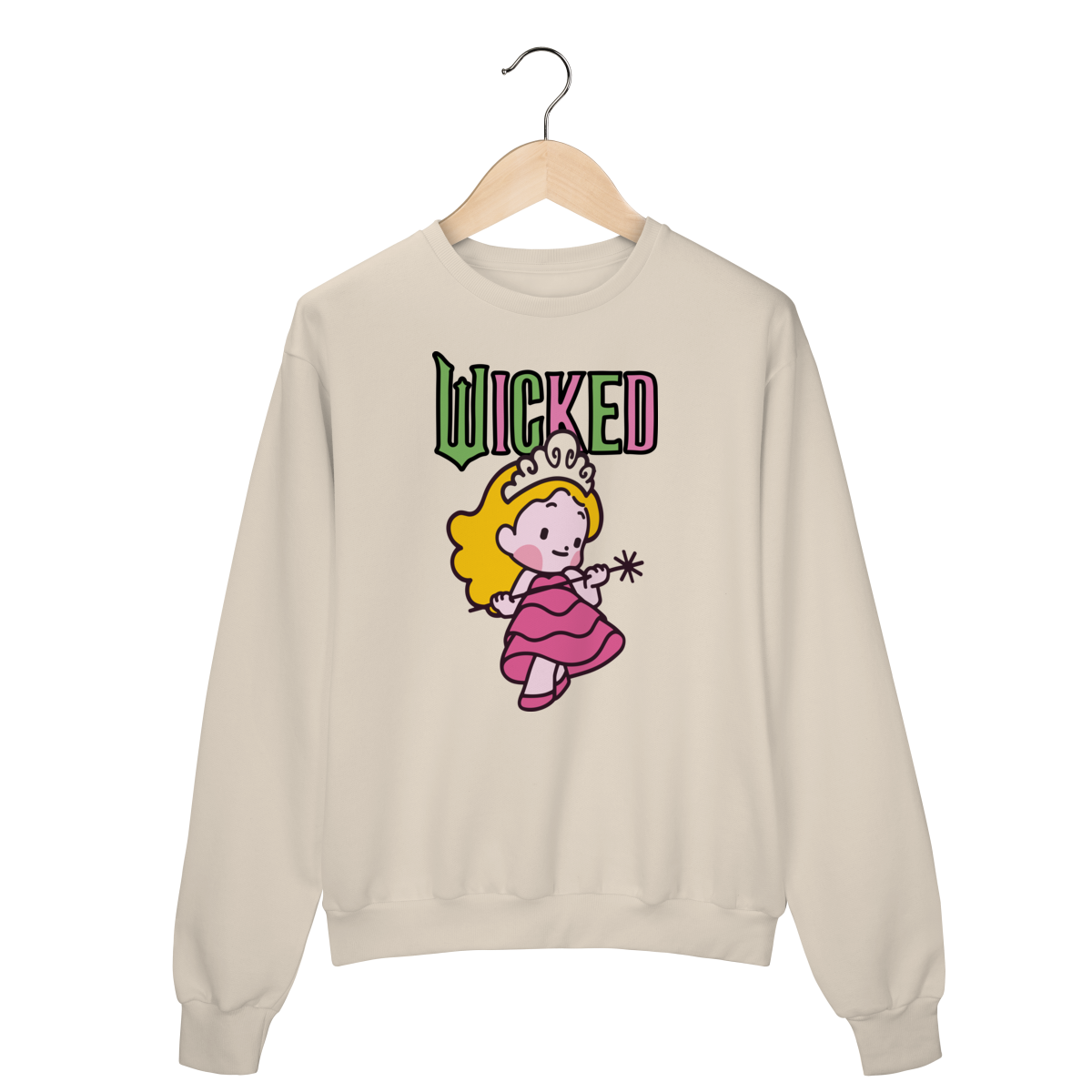 Nome do produto: Moletom Fechado - Glinda Chibi