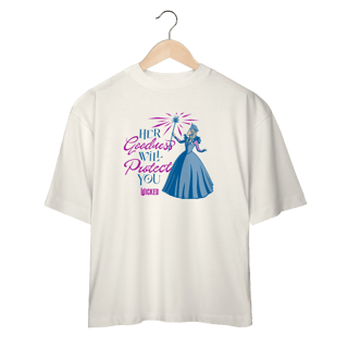 Nome do produtoCamiseta Oversized - Her Goodness Will Protect You