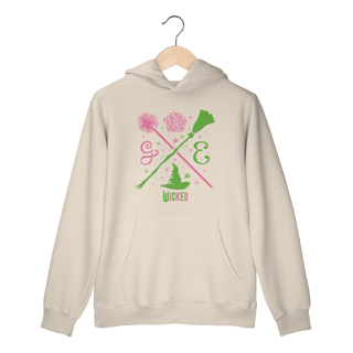 Nome do produtoMoletom Canguru - Elphaba & Glinda