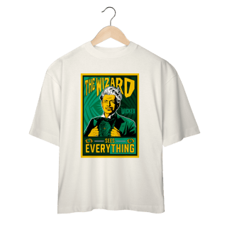 Nome do produtoCamiseta Oversized - The Wizard Sees Everything
