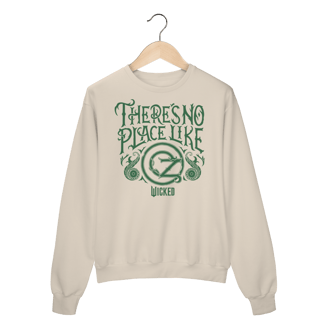 Nome do produtoMoletom Fechado - There's No Place Like Oz