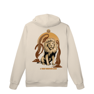 Nome do produtoMoletom Canguru - A Very Nervous Lion (Leão Covarde)