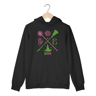 Nome do produtoMoletom Canguru - Elphaba & Glinda