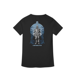 Nome do produtoCamiseta Feminina (Algodão Peruano) - A Man Made Of Tin (Homem de Lata)