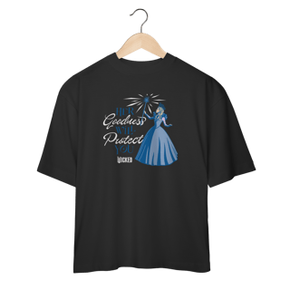 Nome do produtoCamiseta Oversized - Her Goodness Will Protect You