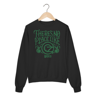 Nome do produtoMoletom Fechado - There's No Place Like Oz