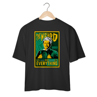 Nome do produtoCamiseta Oversized - The Wizard Sees Everything