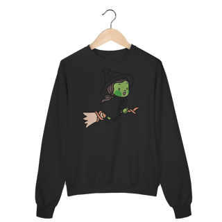 Nome do produtoMoletom Fechado - Elphaba Chibi