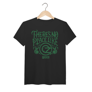 Nome do produtoCamiseta (Algodão Peruano) - There's No Place Like Oz