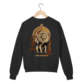 Nome do produtoMoletom Fechado - A Very Nervous Lion (Leão Covarde)
